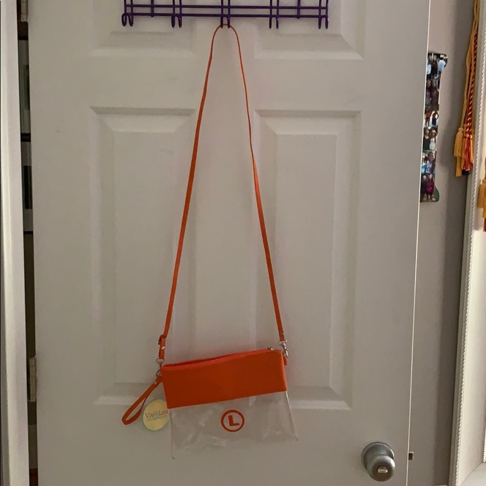 Clear crossbody bag